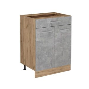 Vicco SPODNÍ SKŘÍŇKA KUCHYŇSKÉ LINKY R-Line Beton 60 cm se zásuvkou, bez pracovní desky obraz