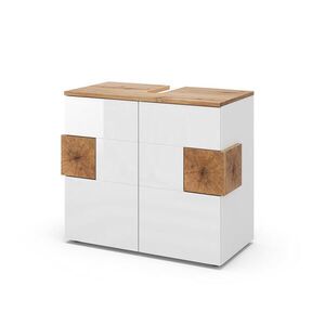 Vicco ZÁKLADNÍ SKŘÍŇKA POD UMYVADLO Eden Bílá vysoký lesk 73.1 x 64 cm obraz
