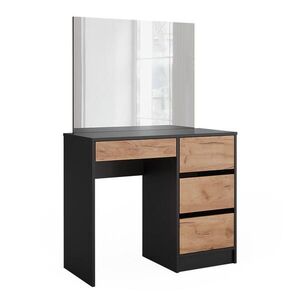 Vicco TOALETNÍ STOLEK Sherry Antracit/zlatý dub 90 cm se zrcadlem obraz