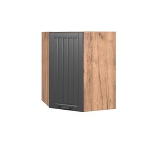 Vicco ROHOVÝ VĚŠÁK NA STĚNU Fame-Line Tmavě šedá 57 cm obraz