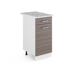 Vicco SPODNÍ SKŘÍŇKA KUCHYŇSKÉ LINKY R-Line Ušlechtilá šedá 40 cm s pracovní deskou obraz