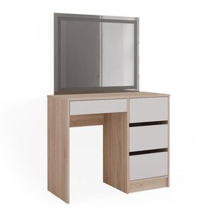 Vicco TOALETNÍ STOLEK Sherry Sonoma 90 cm se zrcadlem LED obraz