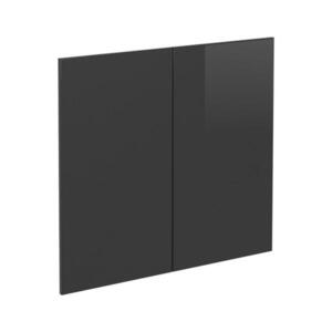 Vicco KUCHYŇSKÁ DVÍŘKA R-Line Antracitový vysoký lesk 79.2 x 71.3 cm nábytková čela pro skříňku pod dřez obraz