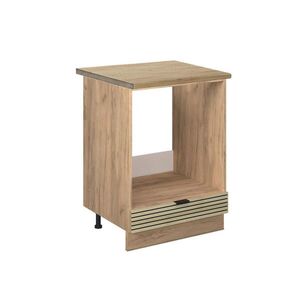 Vicco SKŘÍŇKA NA VESTAVĚNOU TROUBU Fame-Line Dubový panel 60 cm , PD Dub obraz