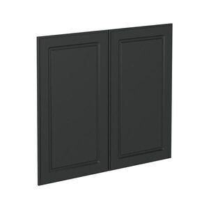 Vicco KUCHYŇSKÁ DVÍŘKA R-Line Antracitový venkovský dům 79.2 x 71.3 cm nábytková čela pro skříňku pod dřez obraz