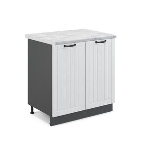 Vicco SKŘÍŇKA POD DŘEZ Fame-Line Bílý venkovský dům 80 cm , PD Mramor obraz
