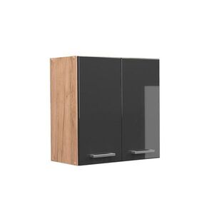 Vicco VĚŠÁK NA STĚNU R-Line Antracitový vysoký lesk 60 cm obraz