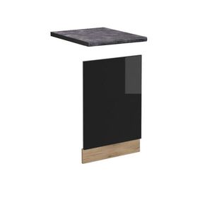 Vicco PŘEDNÍ PANEL R-Line Černý vysoký lesk 45 cm , PD Antracit obraz