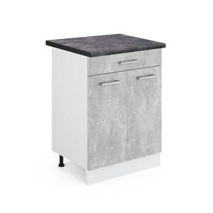 Vicco SPODNÍ SKŘÍŇKA KUCHYŇSKÉ LINKY R-Line Beton 60 cm se zásuvkou, PD Antracit obraz