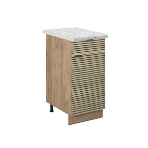 Vicco SPODNÍ SKŘÍŇKA KUCHYŇSKÉ LINKY Fame-Line Dubový panel 40 cm , PD Mramor obraz