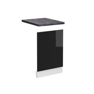 Vicco PŘEDNÍ PANEL R-Line Černý vysoký lesk 45 cm , PD Antracit obraz