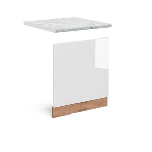Vicco PŘEDNÍ PANEL R-Line Bílá vysoký lesk 60 cm , PD Mramor obraz