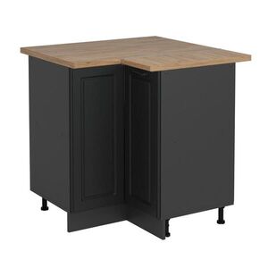 Vicco ROHOVÁ SKŘÍŇKA R-Line Antracitový venkovský dům 75.6 cm , PD Dub obraz