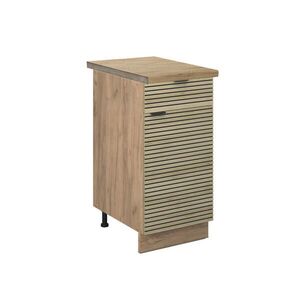 Vicco SPODNÍ SKŘÍŇKA KUCHYŇSKÉ LINKY Fame-Line Dubový panel 40 cm , PD Dub obraz