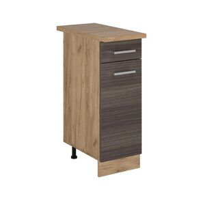 Vicco SPODNÍ SKŘÍŇKA KUCHYŇSKÉ LINKY R-Line Ušlechtilá šedá 30 cm , PD Dub obraz