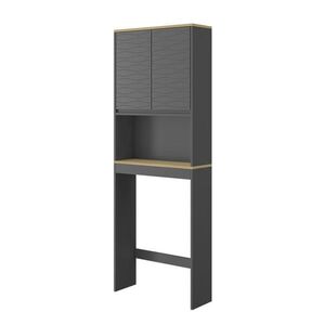Vicco TOALETNÍ SKŘÍŇKA Livia Antracit 60 x 163 cm obraz