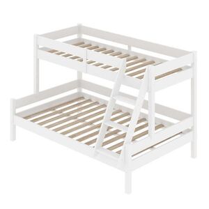 VitaliSpa PATROVÁ POSTEL Everest Bílá 140x200 / 90x200 cm obraz