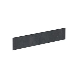 Vicco KUCHYŇSKÁ DVÍŘKA R-Line Černý beton 59.6 x 11.2 cm nábytková čela pro skříň k vestavné troubě obraz