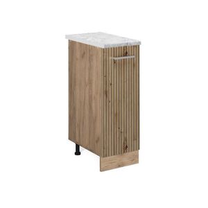 Vicco LÉKÁRNIČKOVÁ SKŘÍŇKA R-Line Řemeslný dub 30 cm PD Mramor obraz