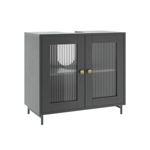 Vicco TOALETNÍ SKŘÍŇKA PRO UMYVADLO Malte Šedá 60 x 58 cm obraz