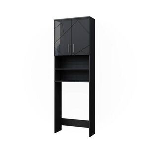 Vicco SKŘÍŇKA NA PRAČKU Irma Antracitový vysoký lesk 64 x 190.5 cm obraz