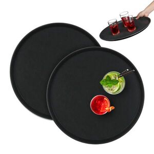 Relaxdays TÁC Černý 2dílný-set obraz