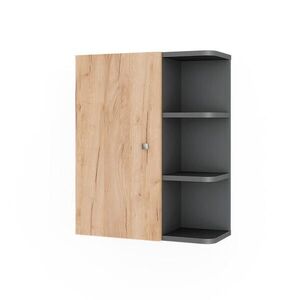 Vicco ZÁVĚSNÁ SKŘÍŇKA Fynn Antracit/zlatý dub 47.2 x 59.2 cm obraz