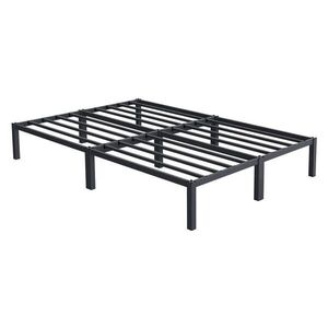 ML-DESIGN KOVOVÁ POSTEL 140x200 cm s roštem v antracitové barvě na ocelovém rámu obraz