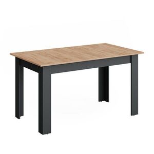 Vicco JÍDELNÍ STŮL Repose, Antracit/Zlatý mocný dub, 140-180 x 80 cm Rozšiřitelný obraz