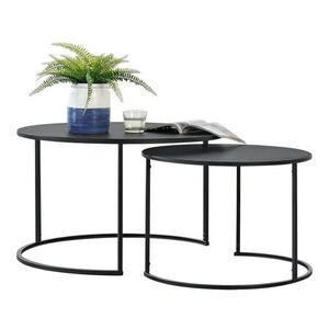 [en.casa] SADA OBÝVACÍCH STOLKŮ Korenica, sada 2 ks 74/74/46 cm obraz