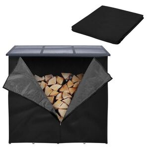 ML-DESIGN KRYT NA POLENA 185 x 125 cm černý z polyesteru, odolný proti povětrnostním vlivům obraz