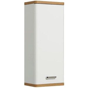 Xora ZÁVĚSNÁ SKŘÍŇKA, bílá, barvy dubu, 30/70/20 cm obraz