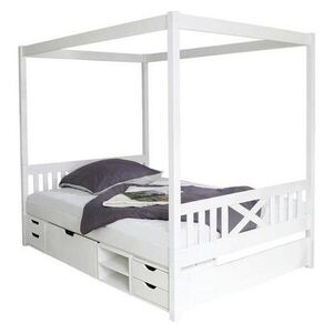 Livetastic POSTEL S NEBESY, 140/200 cm, bílá obraz