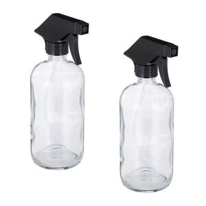 Relaxdays ROZPRAŠOVAČ Transparentní 2dílná-sada Sklo 500 ml obraz