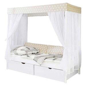 Livetastic POSTEL S NEBESY, 90/200 cm bílá, béžová obraz