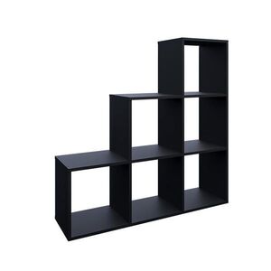 Vicco SCHODIŠŤOVÝ REGÁL Černá 107.2 x 107.8 cm obraz