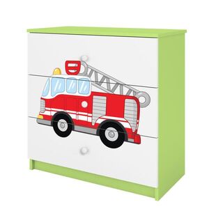 RAUMHIRSCH FURNITURE KOMODA Babydreams Hasičské auto 81/81/41 obraz