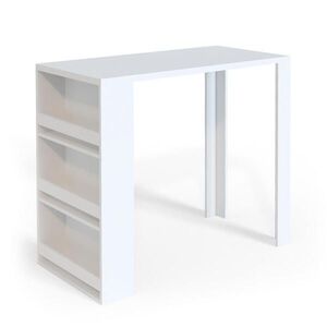 Vicco BAROVÝ STŮL Bílá 57 x 117 cm obraz