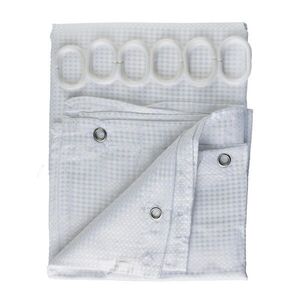 Mondex SPRCHOVÝ ZÁVĚS, textil, bílá obraz