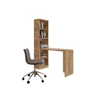 Kier Furniture PSACÍ STŮL B-1 s Regal Dub zlataen KRAFT obraz