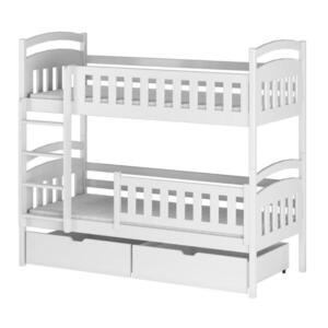 Kids Collective PATROVÁ postel 90x200 cm se 2 zásuvkami v bílé barvě obraz