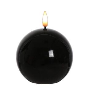 Mondex LED SVÍČKA, plast, černá obraz