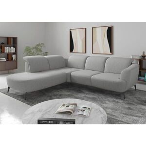 Sit & More ROHOVÁ SEDAČKA, textil, světle šedá obraz