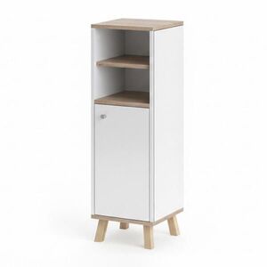 Vicco STŘEDNÍ SKŘÍŇKA Senyo Bílá 30 x 95 cm obraz