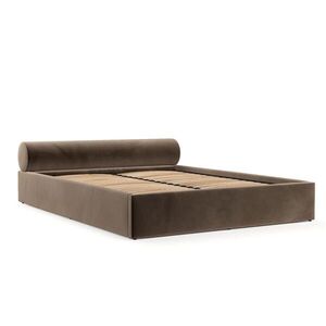AltaBeds ČALOUNĚNÁ POSTEL SOLVO 180/200 cm Hnědá obraz