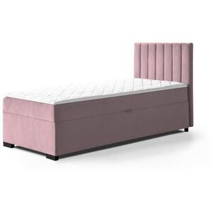 Beautysofa ČALOUNĚNÁ postel Eric 94/207/105, růžová obraz