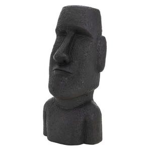 ECD-Germany SOCHA MOAI RAPA NUI, výška 53, 5 cm, antracitová, z polyresinu obraz