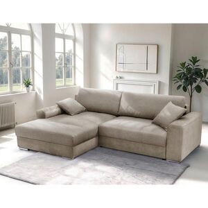 MID.YOU ROHOVÁ SEDAČKA, textil, cappuccino obraz