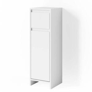 Vicco STŘEDNÍ SKŘÍŇKA Emma Bílá 30 x 95 cm obraz