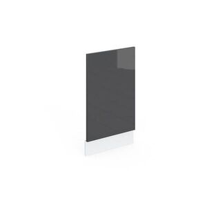 Vicco PŘEDNÍ PANEL R-Line Antracitový vysoký lesk 45 cm bez pracovní desky obraz